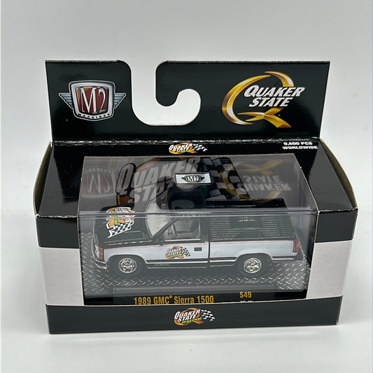 M2 Machines Acrylic Boxed Car  - S49 - Quaker State 1989 GMC Sierra 1500