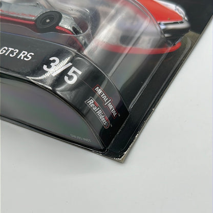 Hot Wheels 2017 Retro Entertainment Premium Single - Forza Motorsport #3/5 - Porsche 911 GT3 RS (Movie Reel Packaging)