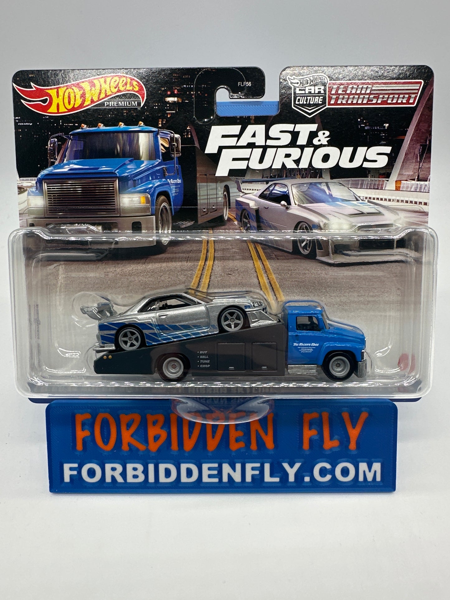 Hot Wheels Car Culture Team Transport - Fast & Furious - LB-ER34 Super Silhouette Nissan Skyline & Carry On