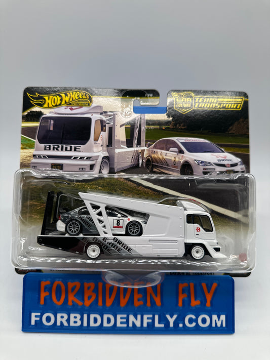 Hot Wheels Car Culture Team Transport - #93 - ‘07 Civic Type R & Kousoku Hauler