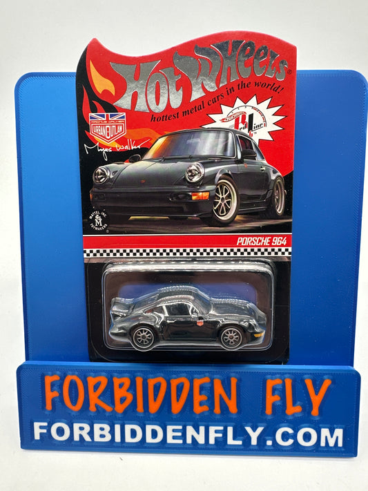 Hot Wheels RLC Red Line Club - 2019 Release - Magnus Walker Urban Outlaw - Porsche 964 - Spectraflame Slate