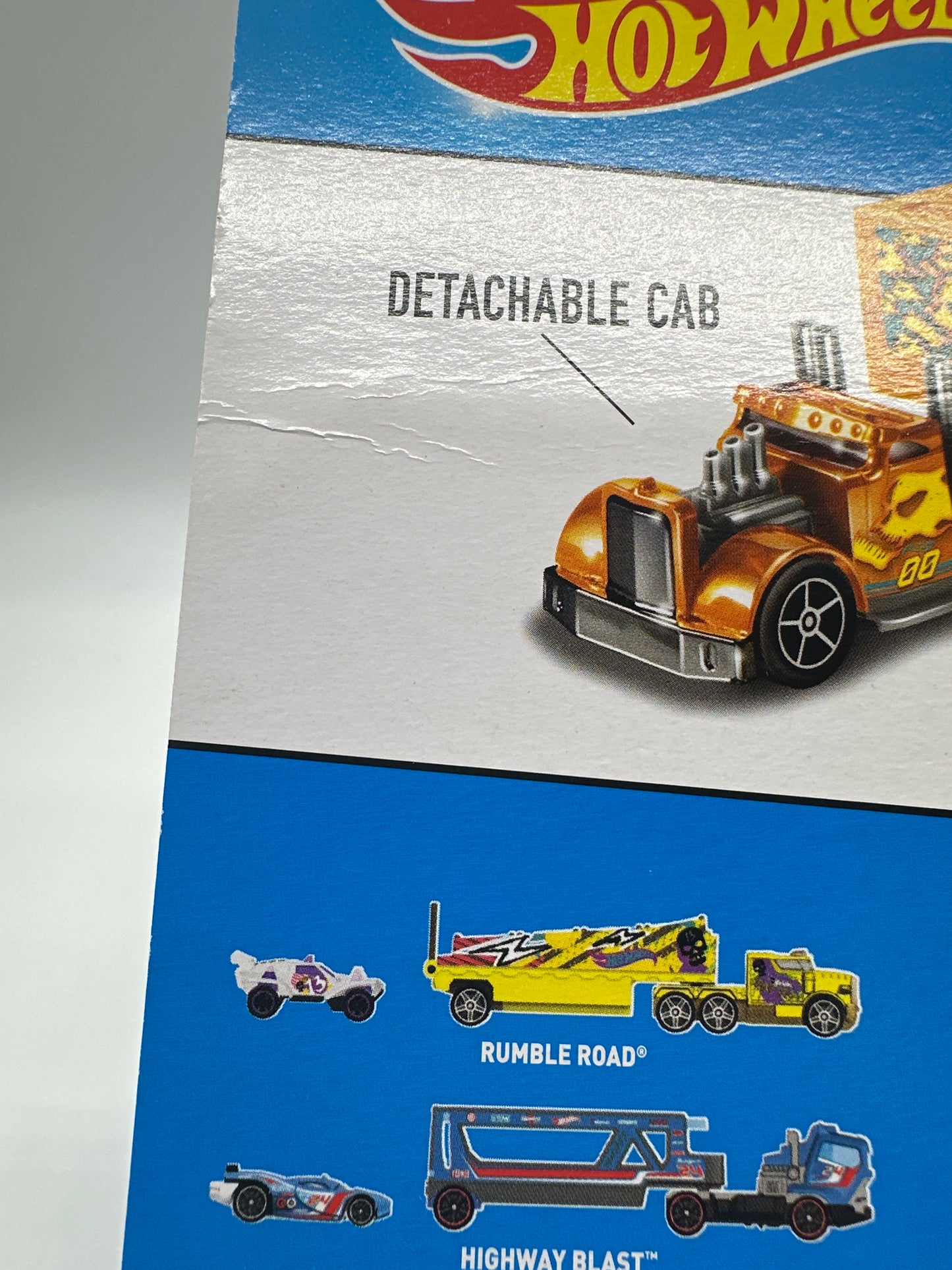 Hot Wheels - 2013 City - Road Roller w/ Teal Bone Shaker