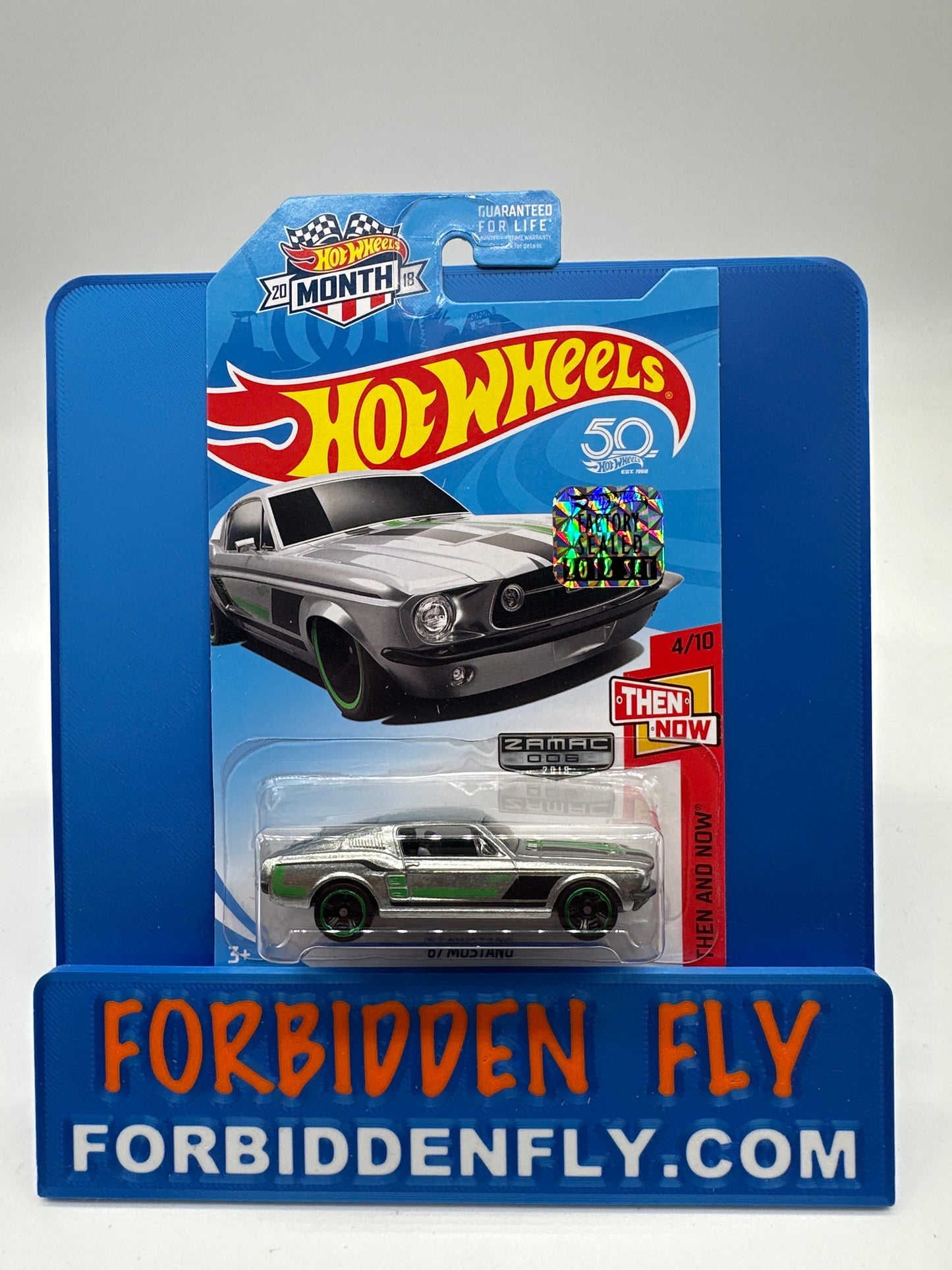 Hot Wheels Mainline - Factory Stickered 2018 - Exclusive Zamac Edition #6/18 - ‘67 Mustang