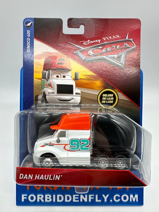 Disney Pixar Cars Movie - Dinoco 400 Series Deluxe Size - #92 Sputter Stop Dan Haulin’ Semi Cab