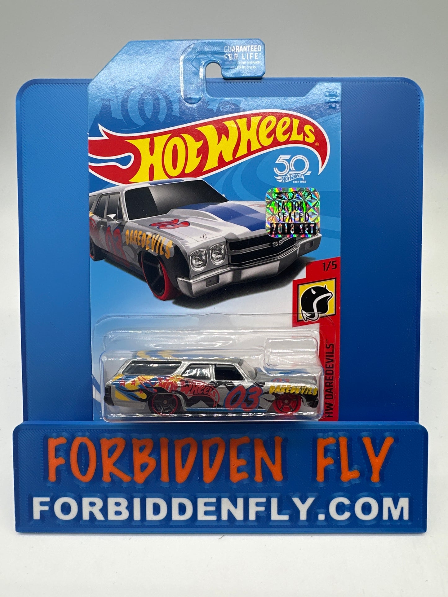 Hot Wheels Mainline - Factory Stickered 2018 - Daredevils ‘70 Chevelle SS Wagon  - Lot Of 4