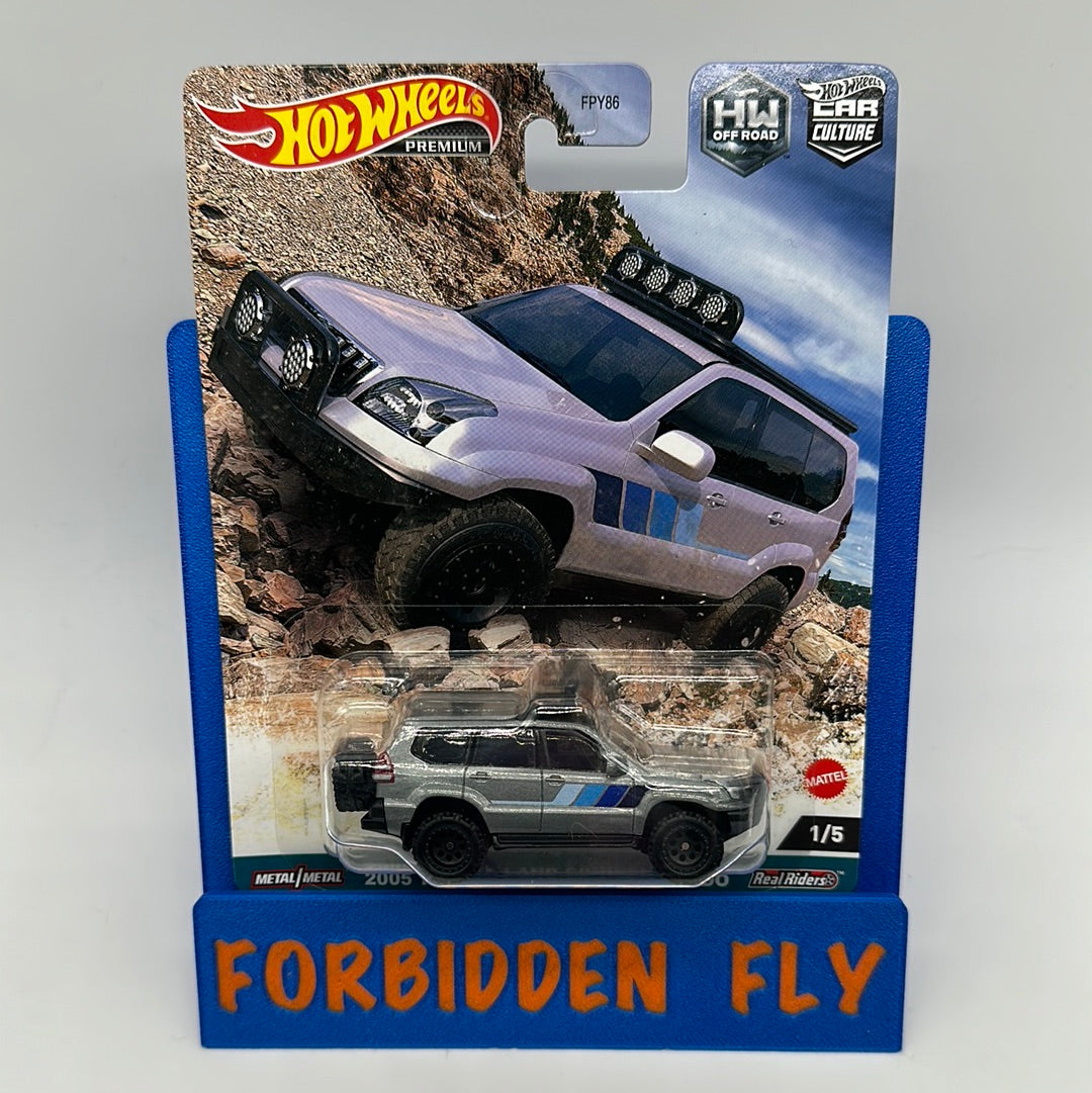 Hot Wheels Premium - Car Culture HW Off Road Series - #1/5 - 2005 Toyota Land Cruiser Prado