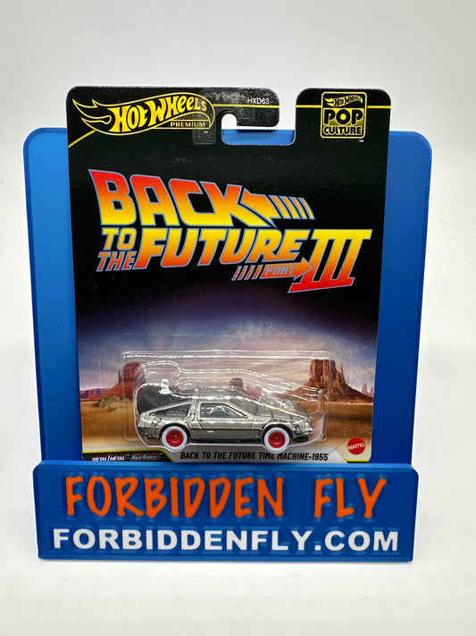 Hot Wheels Premium - Pop Culture 2026 Single - Back To The Future III - Time Machine 1955