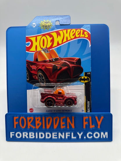 Hot Wheels Super Treasure Hunt - 2023 A Case - Classic TV Series Batmobile - International Card