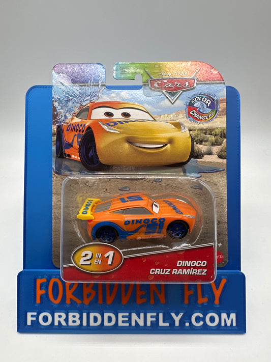 Disney Pixar Cars Movie - 2026 Color Changers - Dinoco Cruz Ramirez - Orange to Yellow