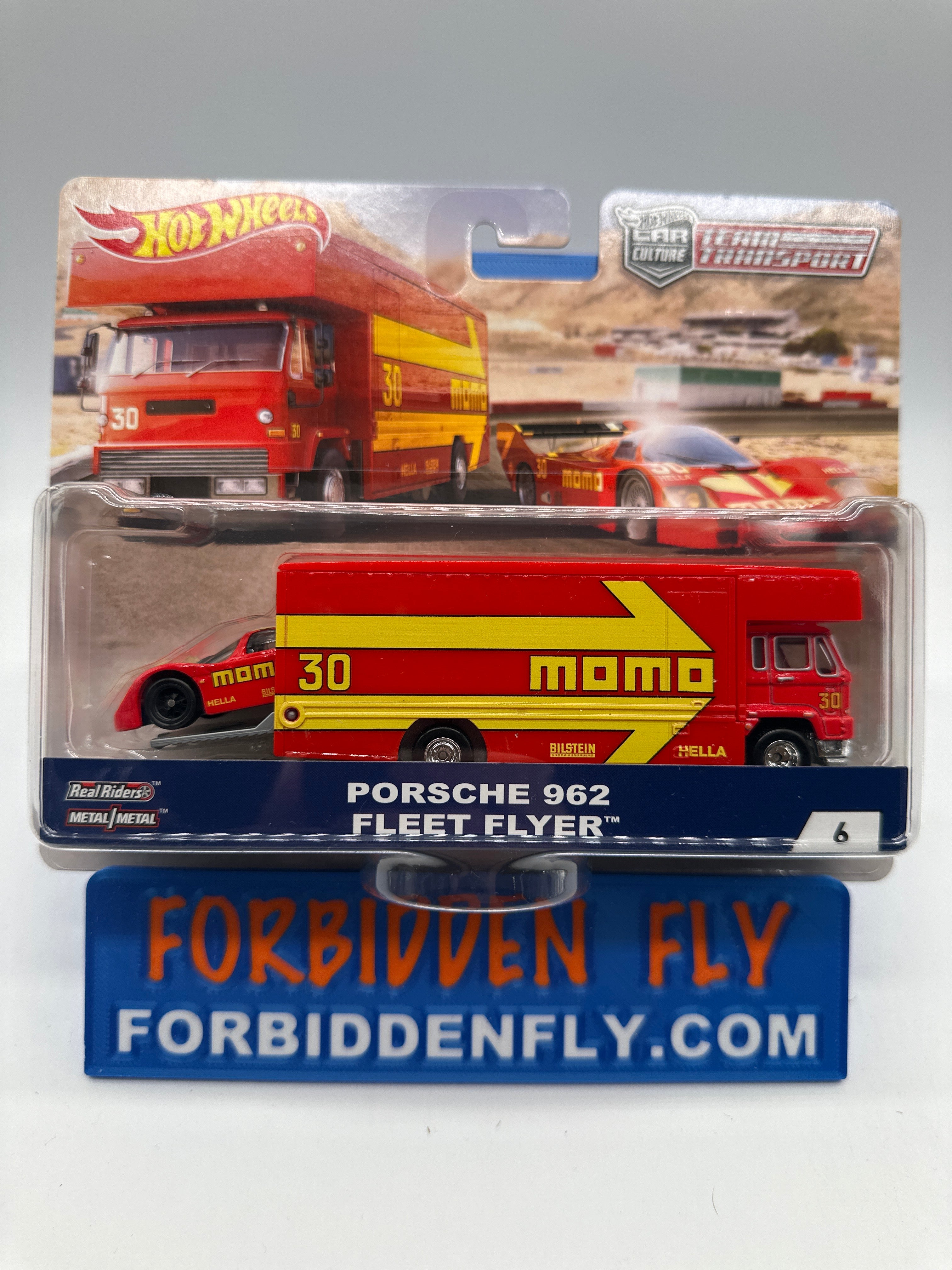 Hot Wheels Car Culture Team Transport - #6 - Momo Porsche 962