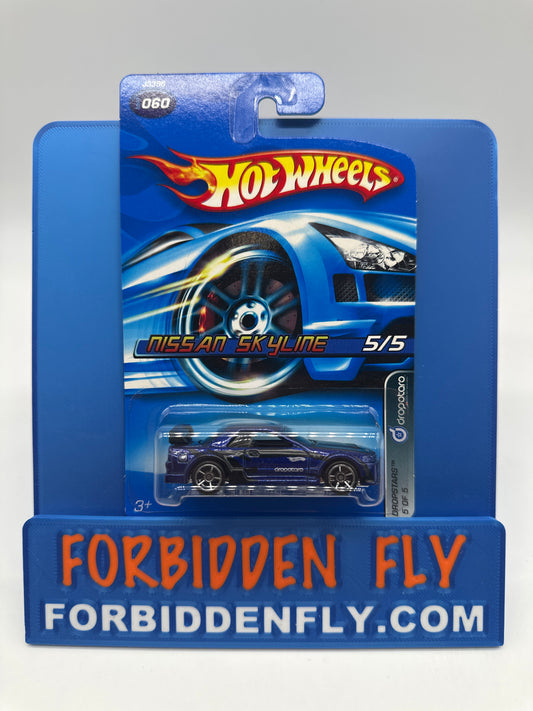 Hot Wheels Mainline - 2006 Dropstars - Nissan Skyline GT-R - Blue