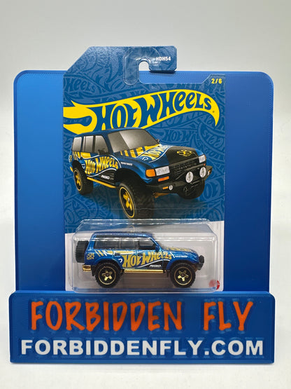 Hot Wheels Mainline - 2026 Blue & Gold 58th Anniversary Wave 2 - Set of 6