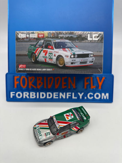 Kaido House (x MiniGT) - Raw Chase #217 - KHMG217 BMW M3 Kaido Works Larry Chen (7-11) V1