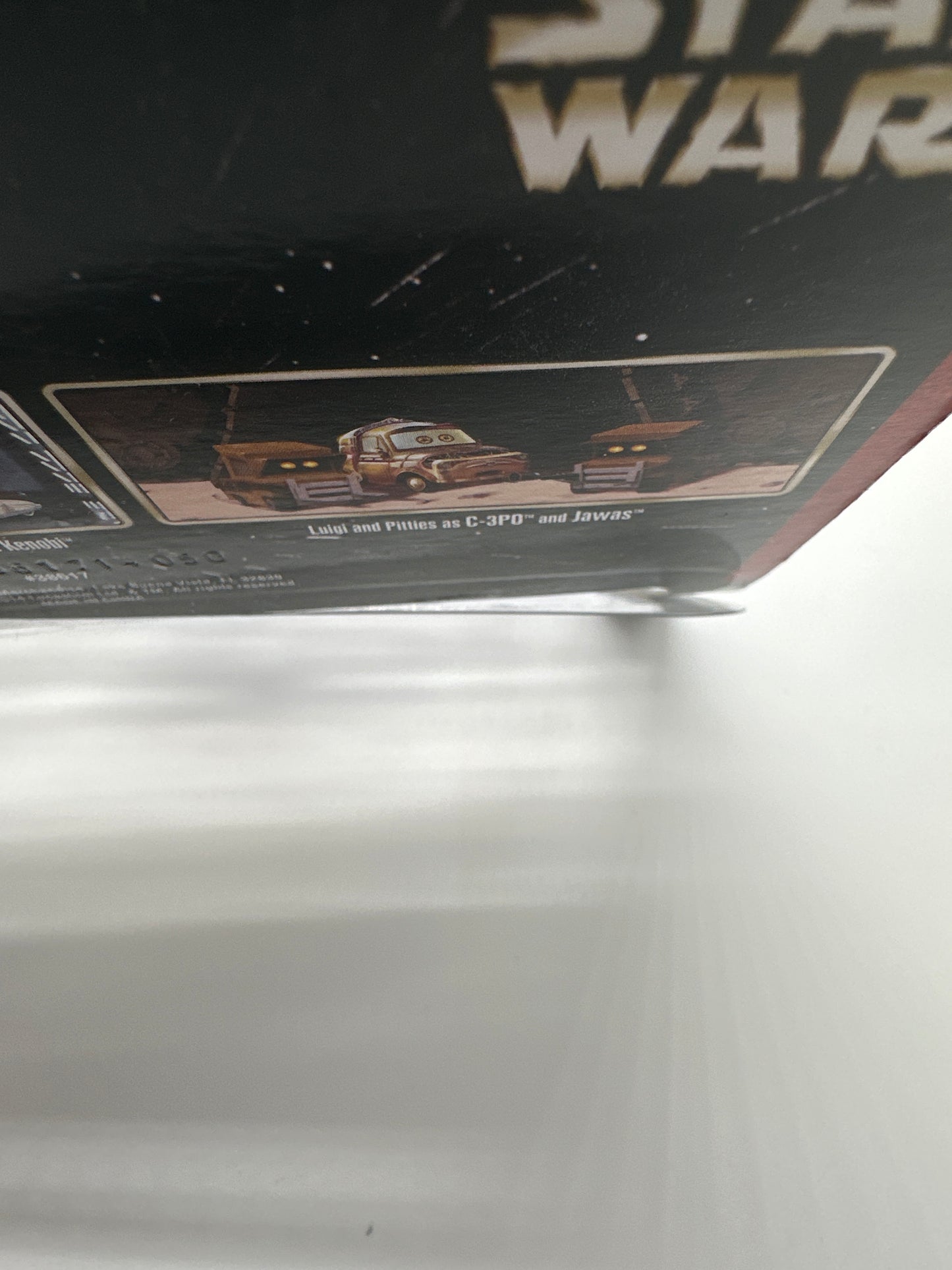 Disney Pixar Cars Movie - Disney Store Parks Exclusive Star Wars Series - Luigi as C-3PO and Pitties as Jawas