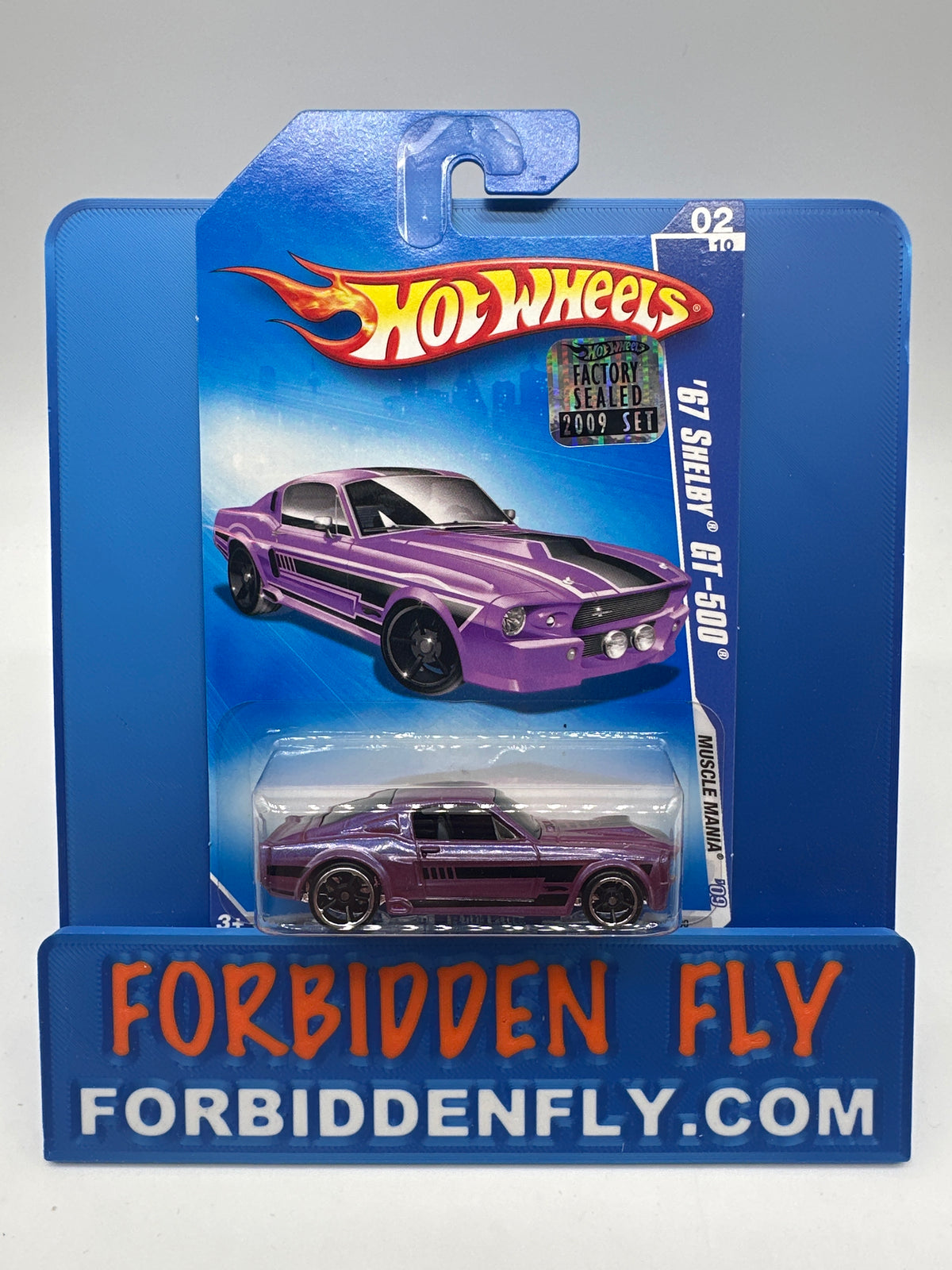 Hot Wheels Mainline - 2009 Factory Stickered - Muscle Mania Series - ‘67 Shelby GT-500 - Lot Of 3