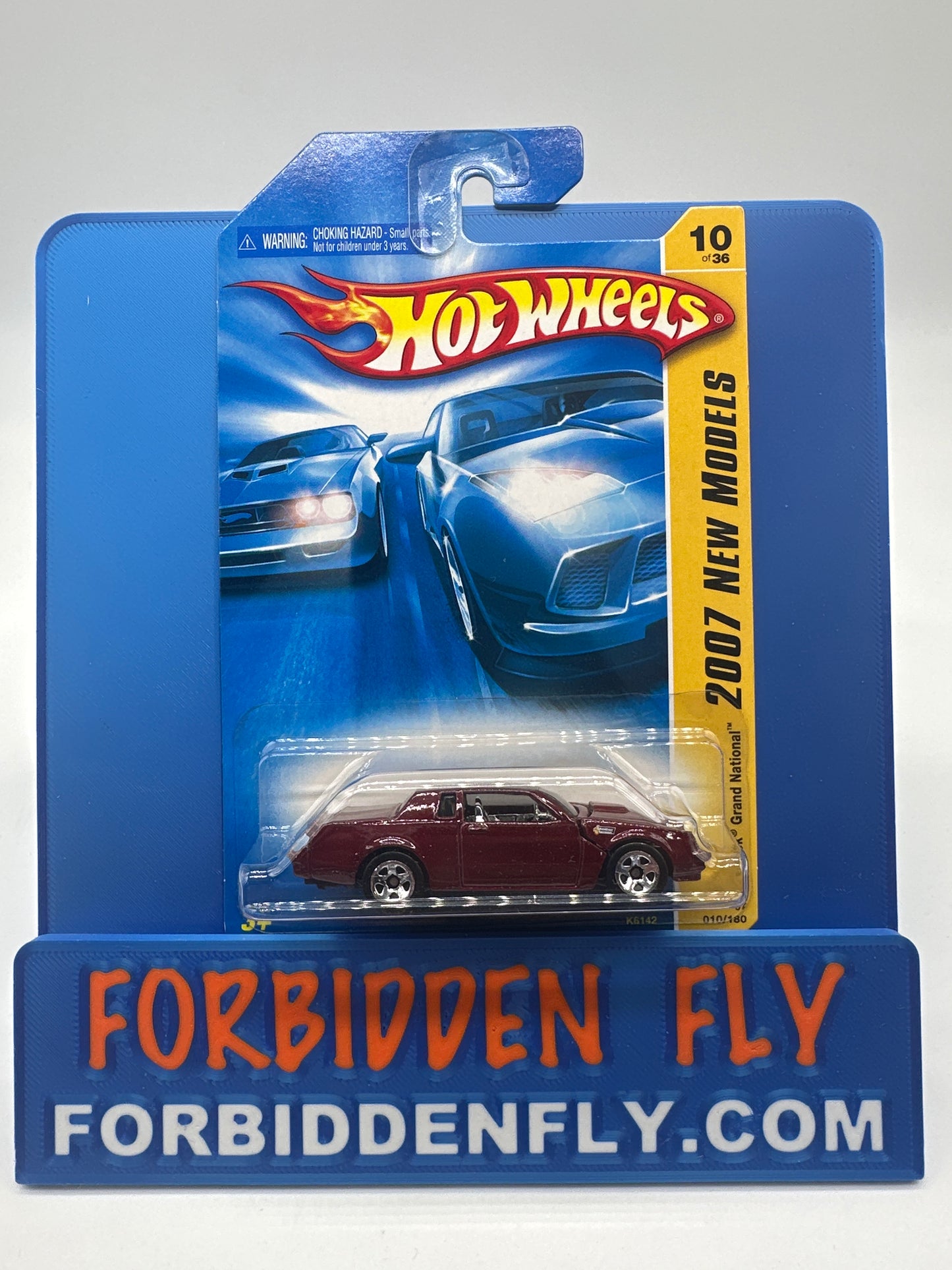 Hot Wheels Mainline - 2007 New Model Series - Buick Grand National - Maroon