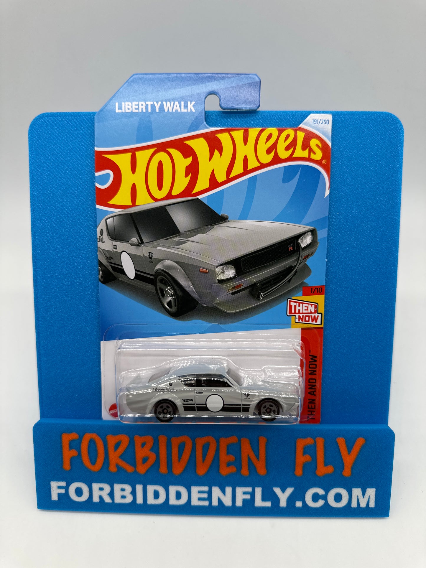 Hot Wheels 2024 K Case - International Card - Nissan Skyline 2000GT-R LBWK - Gray