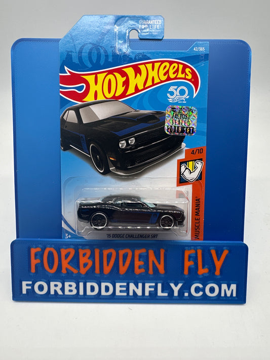 Hot Wheels Mainline - Factory Stickered 2018 - ‘15 Dodge Challenger SRT