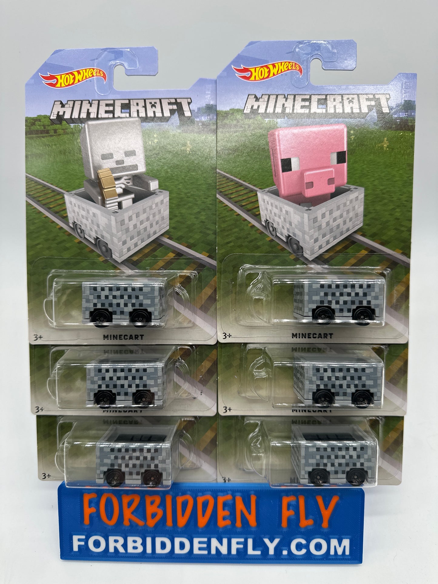 Hot Wheels - Walmart Exclusive 2016 Minecraft Series - Complete Set of 6