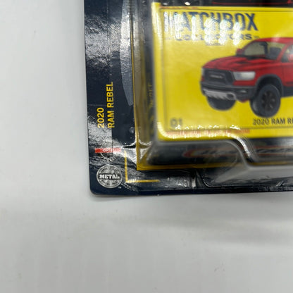 Matchbox Collectors - #01/20 - 2020 Red Ram Rebel Truck