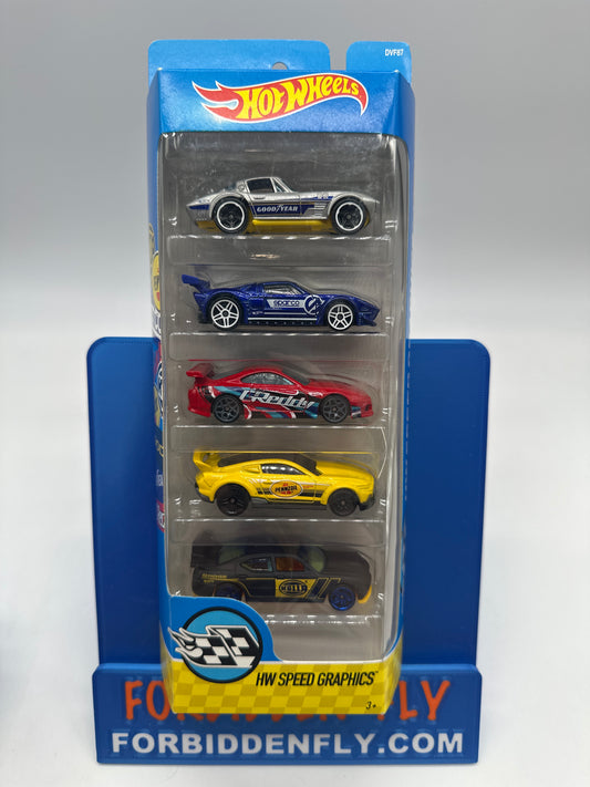 Hot Wheels 5 Pack - 2016 Speed Graphics