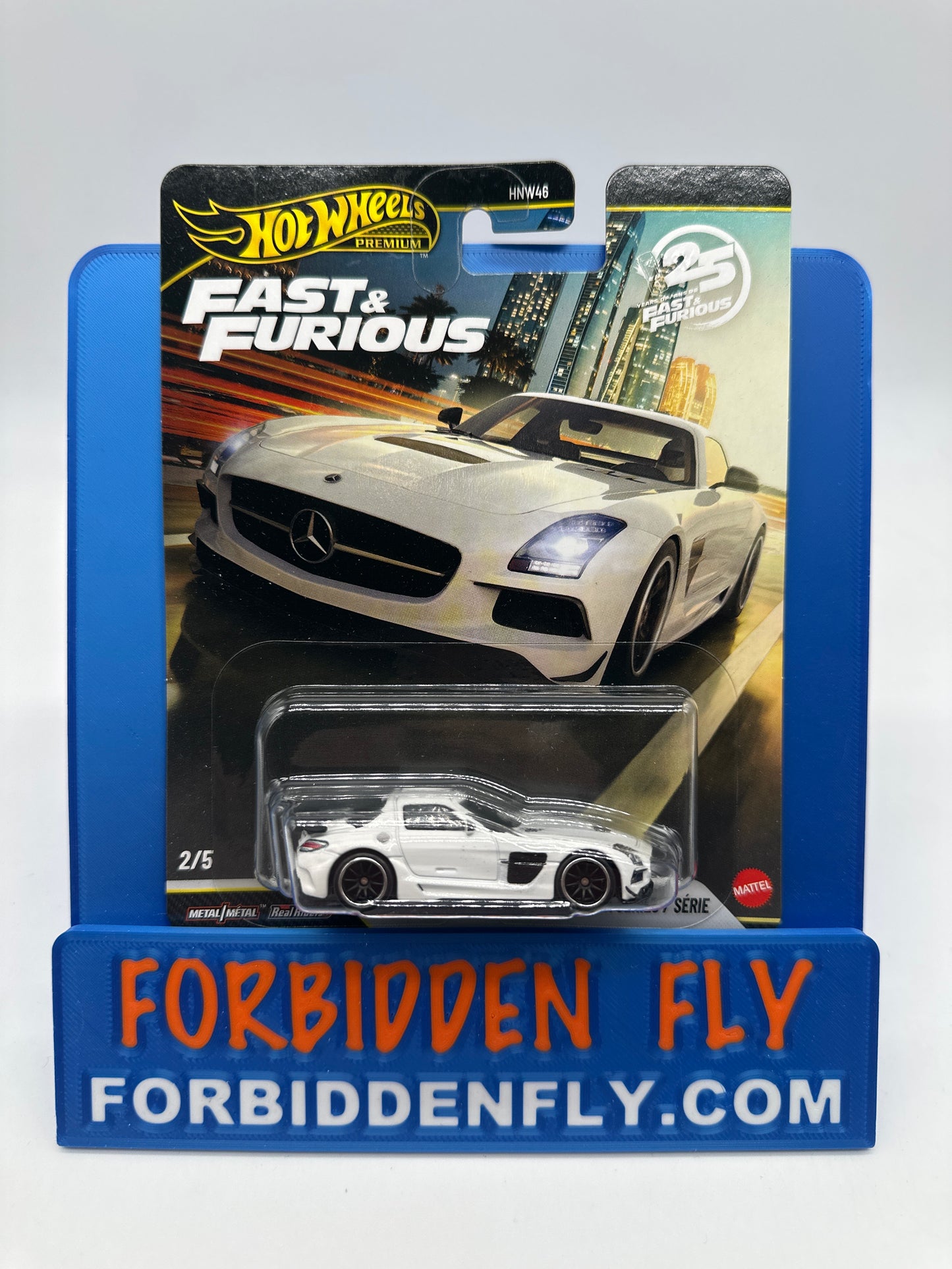 Hot Wheels Premium - 2026 Fast & Furious Mix R - 25 Years Of Fast & Furious #2/5 - Mercedes-Benz SLS AMG Coupe Black Series