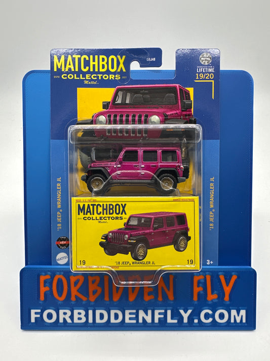 Matchbox Collectors 2024 - #19/20 - ‘18 Jeep Wrangler JL - Pink