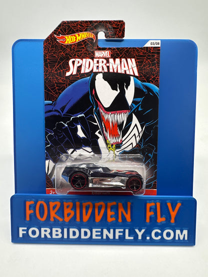 Hot Wheels - 2013 Wal Mart Exclusive Marvel Spider-Man Series - Complete Set of 8
