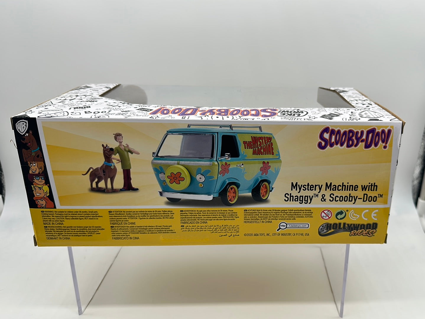 Jada 1:24 Scale - The Mystery Machine with Shaggy & Scooby Doo Figures