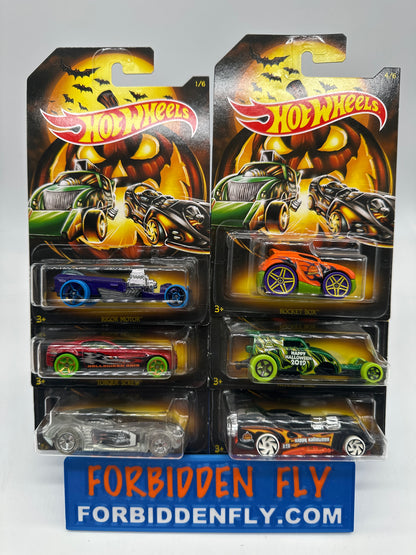 Hot Wheels - 2018 Halloween Series - Complete Set of 6