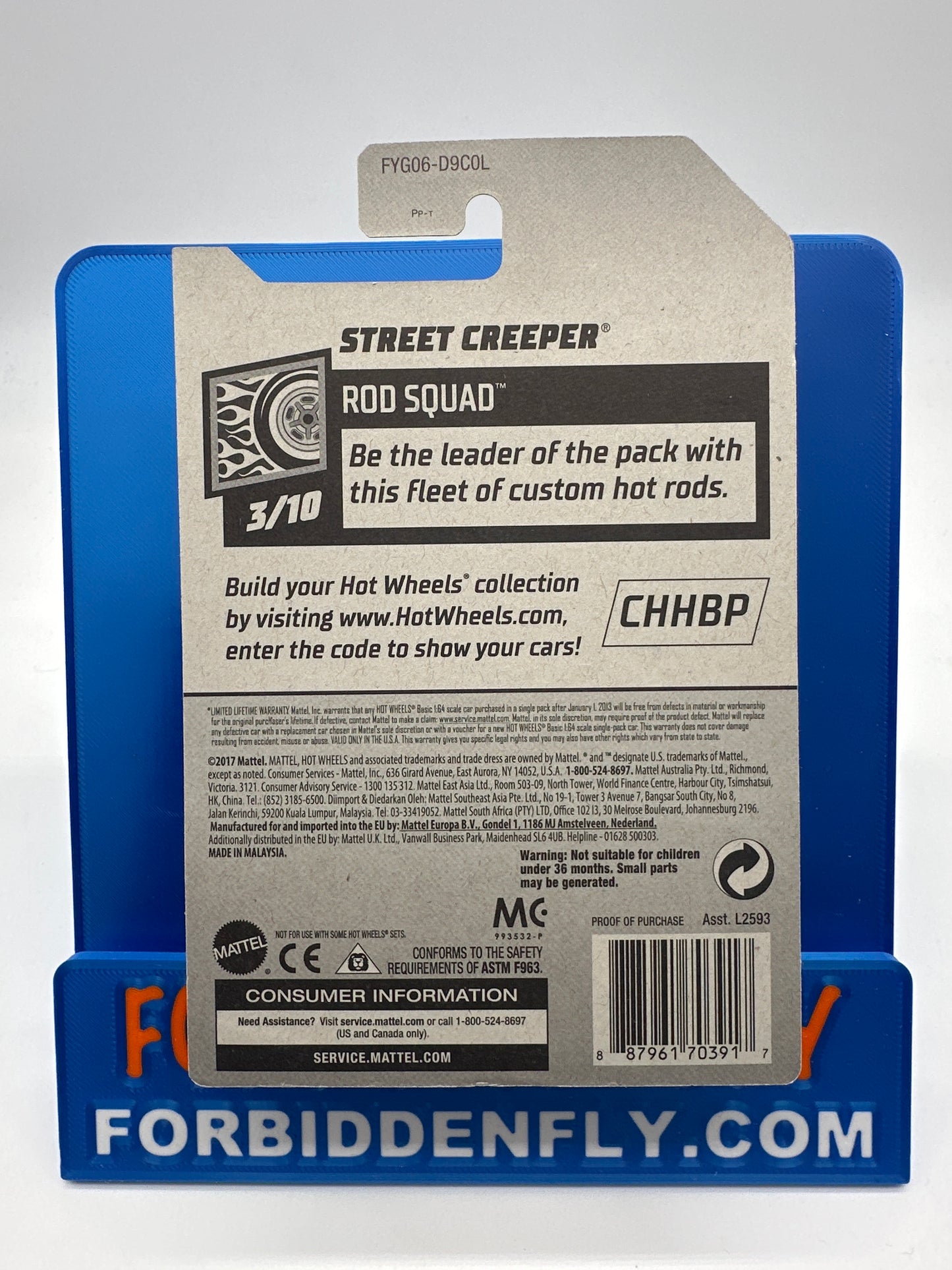 Hot Wheels Super Treasure Hunt - 2019 L Case - Street Creeper