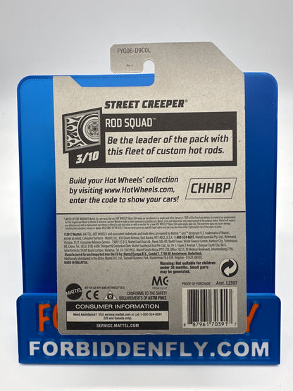 Hot Wheels Super Treasure Hunt - 2019 L Case - Street Creeper