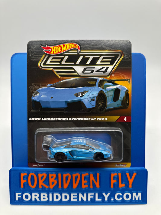 Hot Wheels Mattel Creations - Elite 64 - # 4 - LBWK Lamborghini Aventador LP 700-4