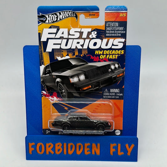 Hot Wheels - Walmart Exclusive - 2024 Fast & Furious - HW Decades Of Fast Series #3/5 - Buick Grand National