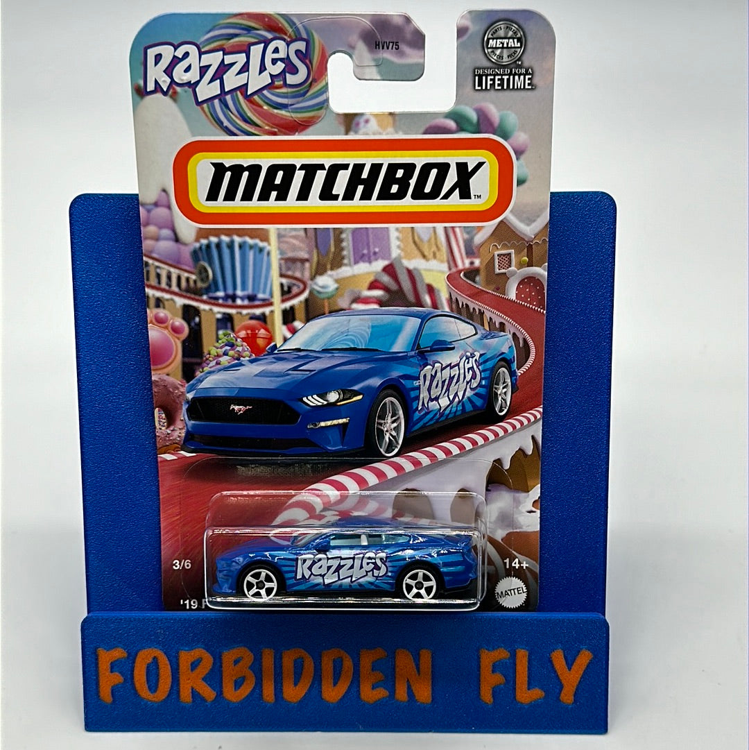 Matchbox Mainline - 2024 Candy Series - Mix 2 - Razzles ‘19 Ford Mustang Coupe