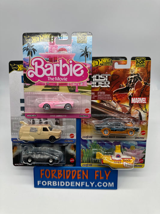 Hot Wheels Premium - Pop Culture 2025 Mix H - Set of 5