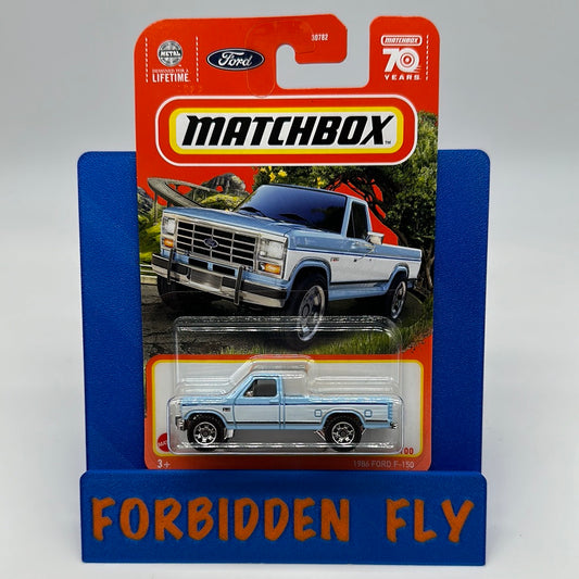 Matchbox Mainline - 70 Years #84/100 - Blue 1986 Ford F-150
