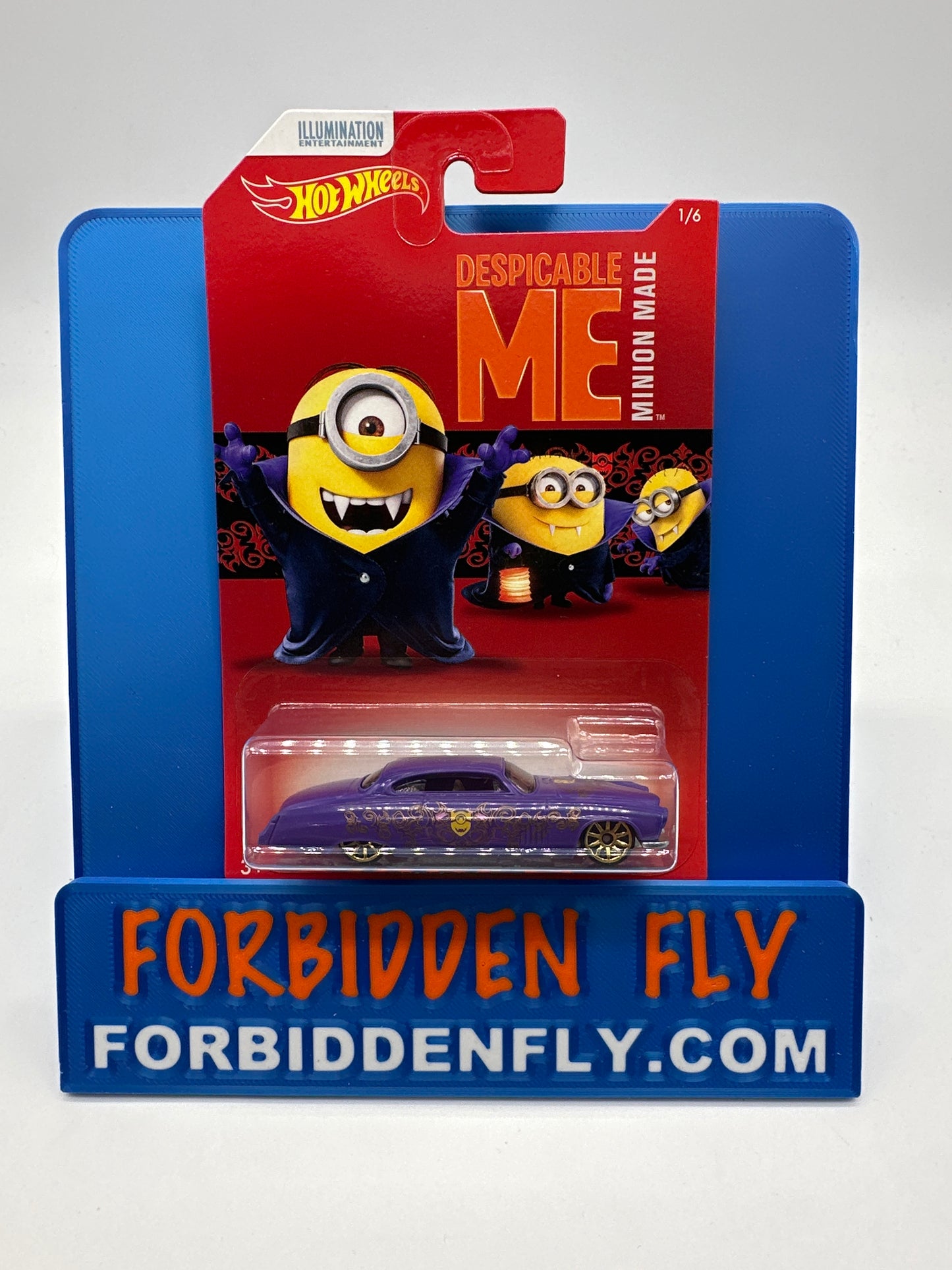 Hot Wheels - 2017 Despicable Me Minion Made Series - Complete Set of 6