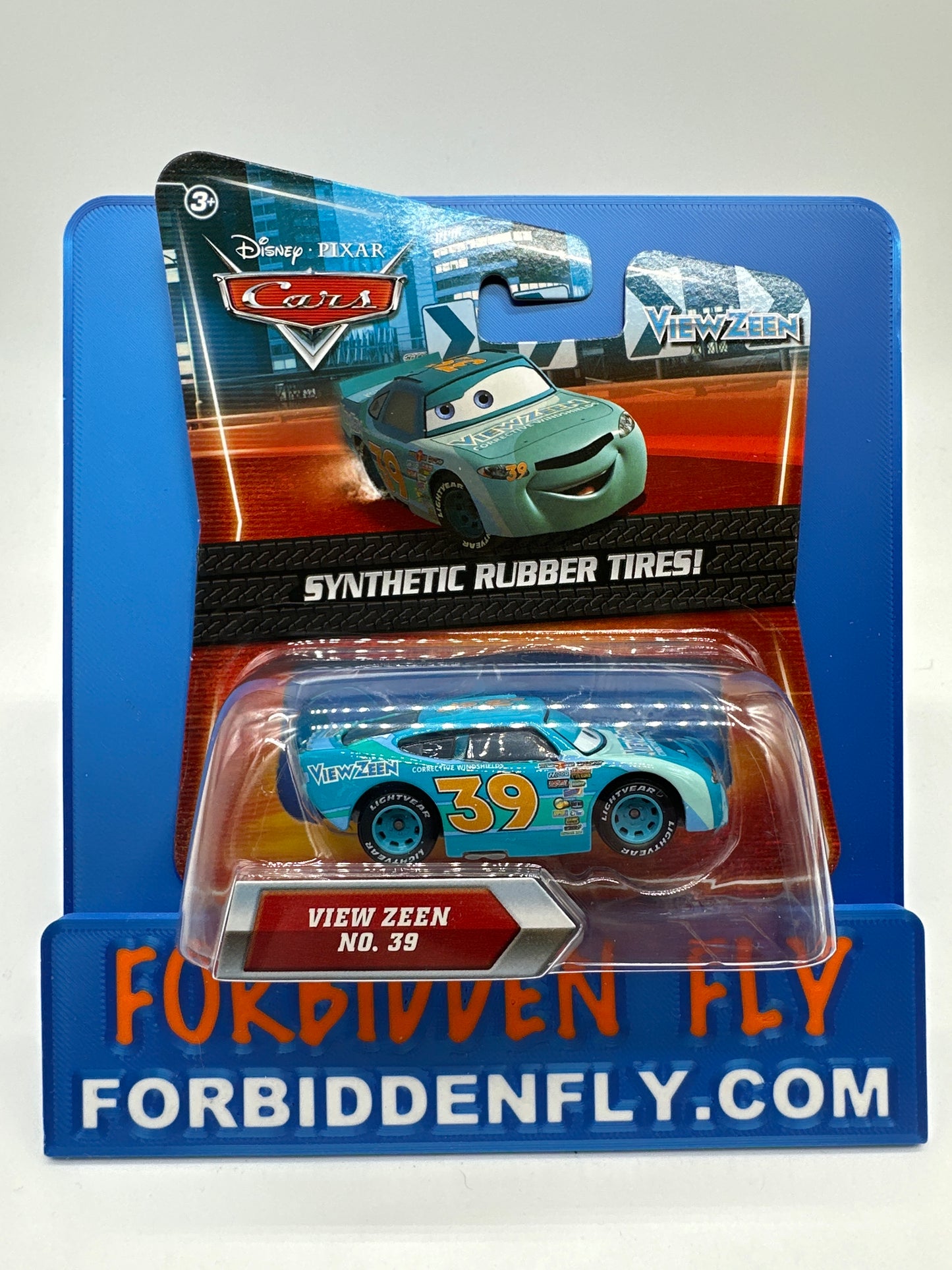 Disney Pixar Cars Movie - Piston Cup Racer w/ Synthetic Rubber Tires #39 View Zeen
