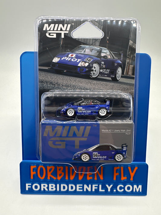 Mini GT Regular Release #1047 - Mazda AZ-1 Liberty Walk LB40 - Pilot