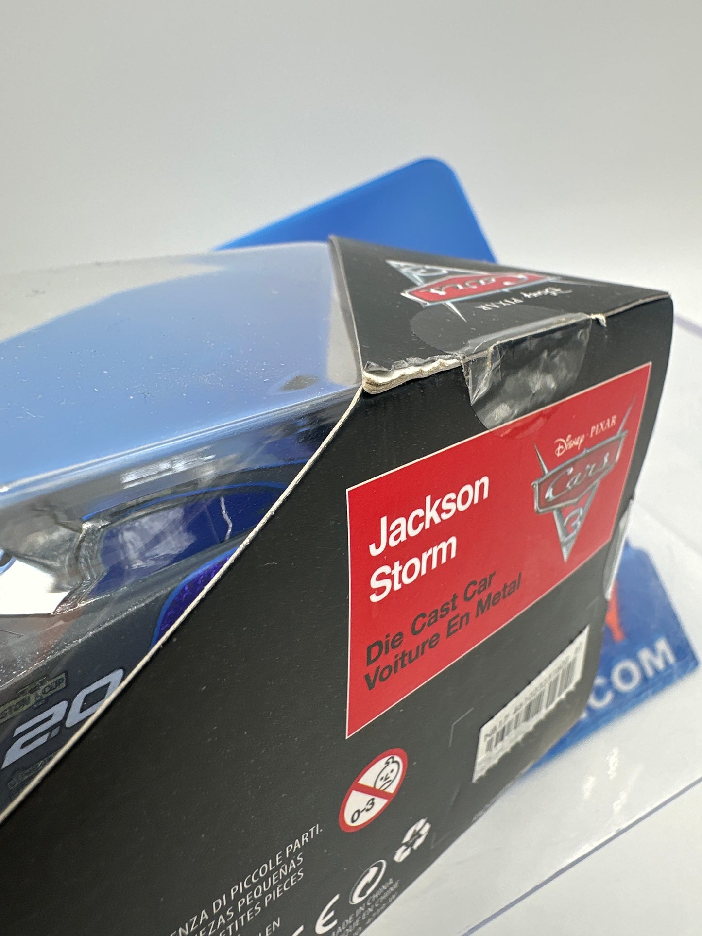 Disney Pixar Cars Movie - Disney Store Parks 1:43 Exclusive - Cars 3 Jackson Storm