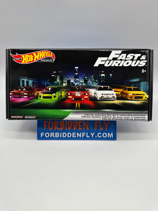Hot Wheels Premium - Fast & Furious - Original Fast Series Limited Edition Boxed Set of 5