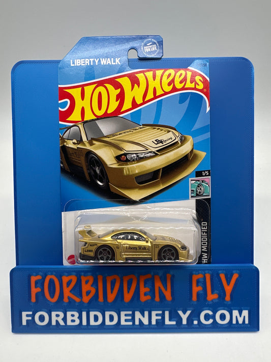 Hot Wheels 2023 Mainline - Liberty Walk LB Super Silhouette Nissan Silvia (S15) - Gold