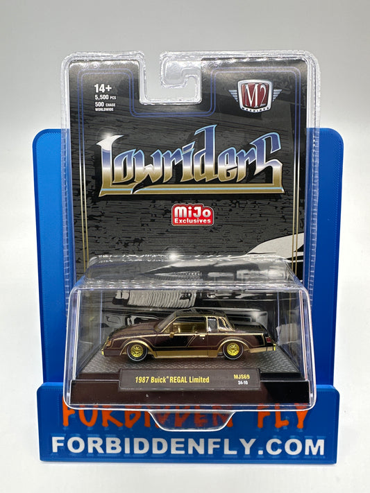 M2 Machines 2024 Mijo Exclusive - 1987 Buick Regal Limited Lowrider - MJS69 - CHASE