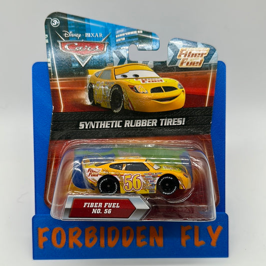 Disney Pixar Cars Movie - Piston Cup Racer w/ Synthetic Rubber Tires #56 Fiber Fuel