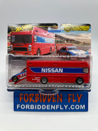 Hot Wheels Car Culture Team Transport - #73 - Euro Hauler & ‘94 Nissan 300 ZX GTS