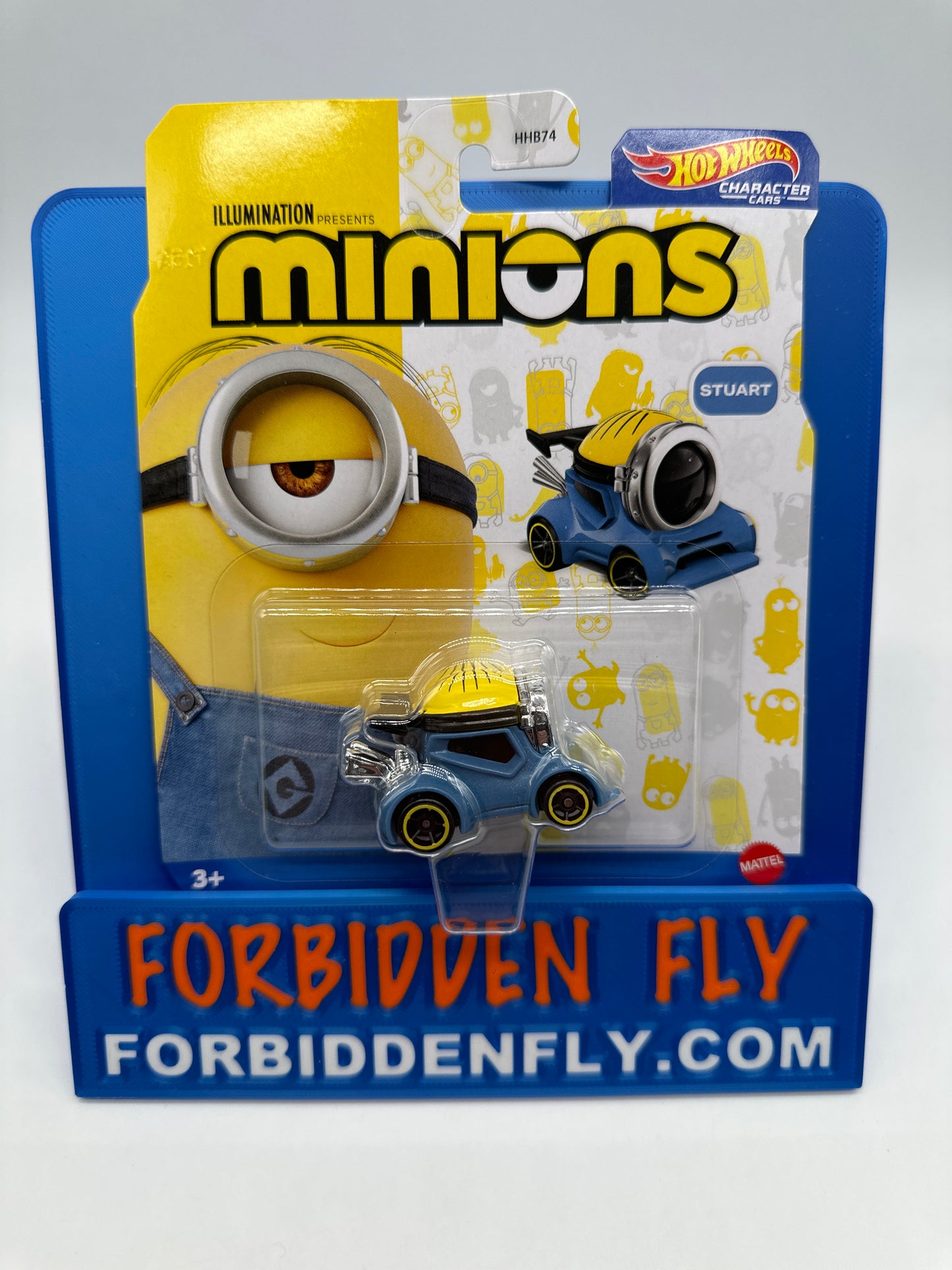 Hot Wheels Character Cars - 2024 Minions Series - Stuart