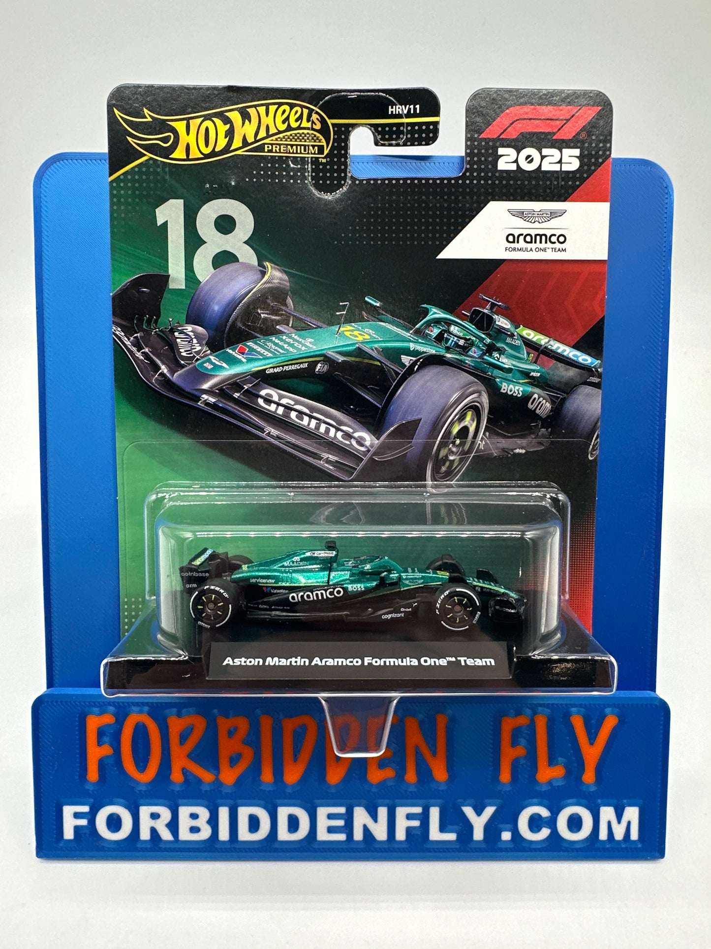 Hot Wheels 2025 Formula 1 Premium Series - Aramco Racing Formula One Team #18 - Lance Stroll