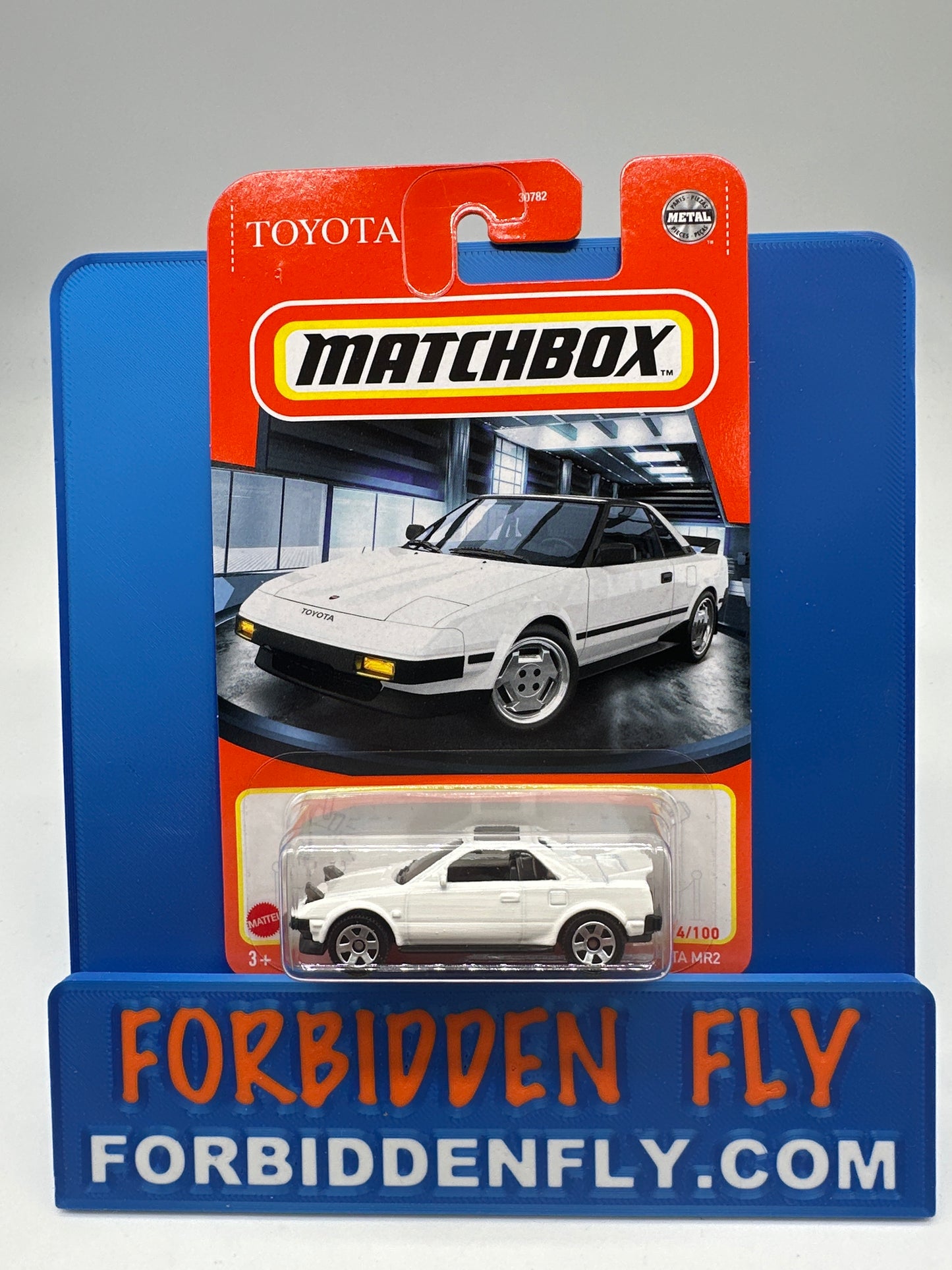 Matchbox - 2021 Mainline #14/100 - 1984 Toyota MR2 - All 4 Variations - White