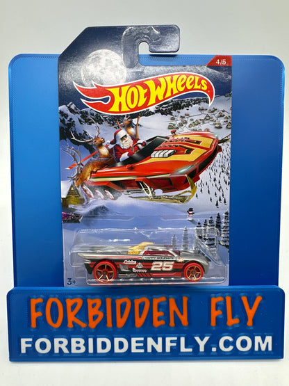 Hot Wheels - Wal Mart Exclusive 2016 Holiday Hot Rods Series - Complete Set of 6